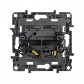 Выключатель Legrand Etika скрыт. 2кл. с подсветкой IP20 белый (672204) - купить недорого с доставкой в интернет-магазине