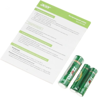 Клавиатура + мышь Acer OCC205 клав:фиолетовый мышь:фиолетовый USB беспроводная slim (ZL.ACCEE.00D) - купить недорого с доставкой в интернет-магазине