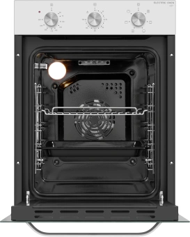 Духовой шкаф Электрический Meferi Light MEO456WH белый/нержавеющая сталь - купить недорого с доставкой в интернет-магазине