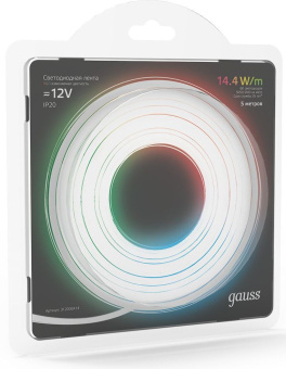 Лента светодиод. Gauss SMD 5м (312000414) - купить недорого с доставкой в интернет-магазине