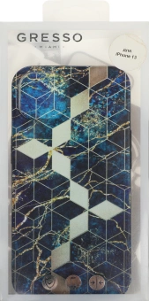 Чехол (клип-кейс) Gresso для iPhone 13 Meridian синий (GR17AAAE8887) - купить недорого с доставкой в интернет-магазине