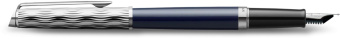 Ручка перьев. Waterman Hemisphere L`Essence du Bleu (CW2166467) LaqBlue CT F сталь нержавеющая подар.кор. - купить недорого с доставкой в интернет-магазине