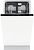 Посудомоечная машина встраив. Gorenje GV572D10 1760Вт узкая белый