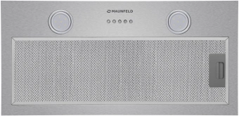 Вытяжка встраиваемая Maunfeld 601M нержавеющая сталь управление: кнопочное (1 мотор) - купить недорого с доставкой в интернет-магазине