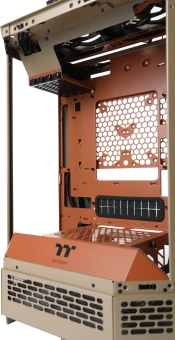 Корпус Thermaltake The Tower 300 Gravel Send коричневый без БП mATX 8x120mm 6x140mm 2xUSB3.0 audio bott PSU - купить недорого с доставкой в интернет-магазине