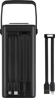 Мобильный аккумулятор Digma DGPF30B 30000mAh QC3.0/PD3.0 22.5W 3A 4xUSB-A/2xUSB-C черный (DGPF30B22PBK) - купить недорого с доставкой в интернет-магазине