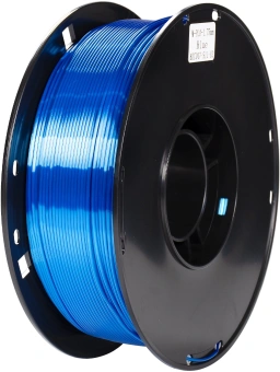 Пластик для принтера 3D Cactus CS-3D-PLA-1KG-S-BLUE PLA SILK d1.75мм 1кг L326м 1цв. - купить недорого с доставкой в интернет-магазине