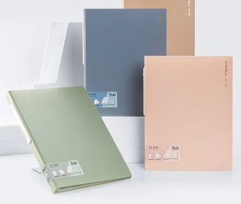 Папка с 40 прозр.вклад. Deli Nusign NS168 A4 пластик ассорти - купить недорого с доставкой в интернет-магазине