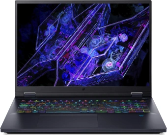 Ноутбук Acer Predator Helios 18 PH18-72-94AS Core i9 14900HX 32Gb SSD2Tb NVIDIA GeForce RTX4080 12Gb 18" IPS WQXGA (2560x1600) Windows 11 Home black WiFi BT Cam (NH.QP5CD.001) - купить недорого с доставкой в интернет-магазине