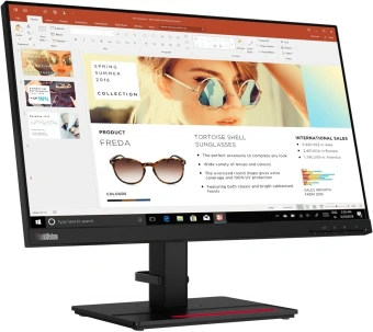 Монитор Lenovo 23.8" ThinkVision P24h-2L черный IPS 6ms 16:9 HDMI M/M матовая HAS Piv 300cd 178гр/178гр 2560x1440 60Hz DP 2K USB 6.39кг - купить недорого с доставкой в интернет-магазине