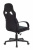 Кресло игровое Zombie RUNNER черный/синий ткань/эко.кожа крестов. пластик - купить недорого с доставкой в интернет-магазине