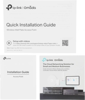 Точка доступа TP-Link EAP235-Wall AC1200 10/100/1000BASE-TX белый - купить недорого с доставкой в интернет-магазине