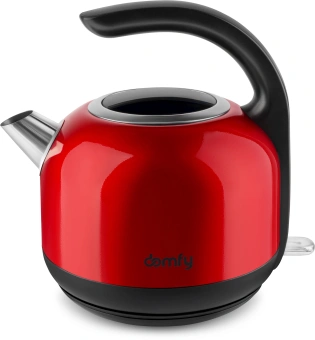 Чайник электрический Domfy DSC-EK506 1.7л. 2200Вт красный/черный корпус: металл/пластик - купить недорого с доставкой в интернет-магазине