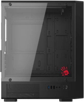 Корпус Bloody BD-CC118 черный без БП mATX 8x120mm 2xUSB2.0 1xUSB3.0 audio bott PSU - купить недорого с доставкой в интернет-магазине