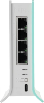 Роутер беспроводной MikroTik hAP ax lite (L41G-2AXD) AX600 10/100/1000BASE-TX голубой - купить недорого с доставкой в интернет-магазине