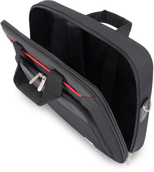 Сумка для ноутбука 15.6" PC Pet PCP-A9015BK черный/красный нейлон - купить недорого с доставкой в интернет-магазине