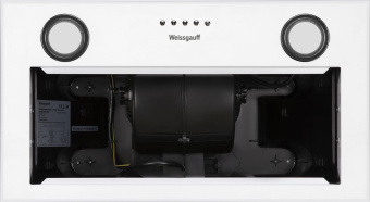Вытяжка встраиваемая Weissgauff BOX 850 WH белый управление: кнопочное (1 мотор) - купить недорого с доставкой в интернет-магазине