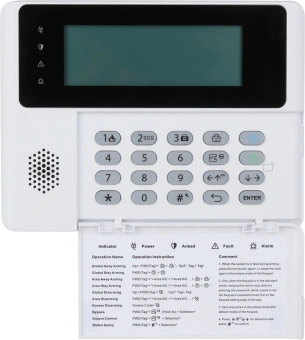 Контрольная панель Dahua DHI-ARK30C-RW2(868) - купить недорого с доставкой в интернет-магазине