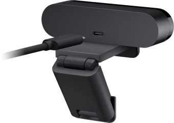 Камера Web Logitech Brio черный 13Mpix (4096x2160) USB3.0 с микрофоном (960-001106) - купить недорого с доставкой в интернет-магазине