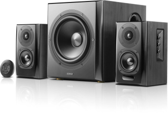 Колонки Edifier S351DB 2.1 черный 150Вт - купить недорого с доставкой в интернет-магазине