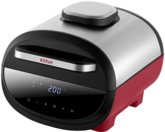 Аэрогриль Kitfort КТ-2295      1700Вт красный/черный - купить недорого с доставкой в интернет-магазине