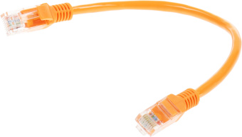 Патч-корд Premier PP12-0.25M/O 1000Гбит/с UTP 4 пары cat.5E CCA molded 0.25м оранжевый RJ-45 (m)-RJ-45 (m) - купить недорого с доставкой в интернет-магазине