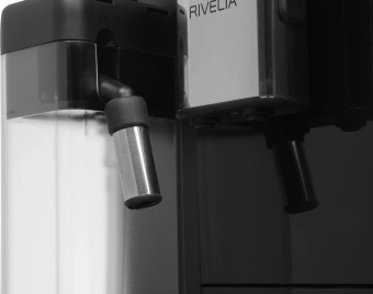 Кофемашина Delonghi Rivelia EXAM440.55.B 1450Вт серебристый/черный - купить недорого с доставкой в интернет-магазине