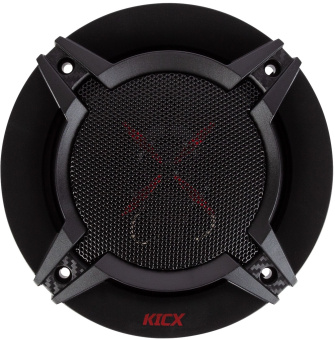 Колонки автомобильные Kicx ST 132 80Вт 89дБ 4Ом 13см (5дюйм) (ком.:2кол.) коаксиальные трехполосные - купить недорого с доставкой в интернет-магазине