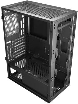 Корпус Bloody BD-CC115 черный без БП ATX 8x120mm 1xUSB2.0 1xUSB3.0 audio bott PSU - купить недорого с доставкой в интернет-магазине