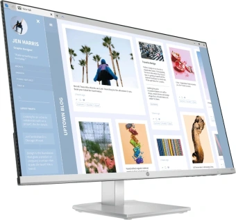 Монитор HP 27" Series 5 527sh серебристый/черный IPS LED 16:9 HDMI матовая HAS Piv 300cd 178гр/178гр 1920x1080 VGA FHD 3.2кг - купить недорого с доставкой в интернет-магазине