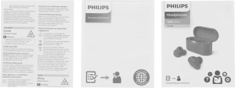 Гарнитура внутриканальные Philips TAT3508WT/00 белый беспроводные bluetooth в ушной раковине - купить недорого с доставкой в интернет-магазине