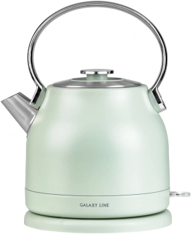 Чайник электрический Galaxy Line GL 0333 1.5л. 2200Вт мятный корпус: нерж.сталь (7010103330) - купить недорого с доставкой в интернет-магазине