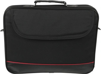 Сумка для ноутбука 15.6" Continent CC-100 BK черный/красный полиэстер - купить недорого с доставкой в интернет-магазине
