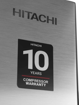 Холодильник Hitachi HRTN7489DF BSLCS 2-хкамерн. серебристый бриллиант глянц. инвертер - купить недорого с доставкой в интернет-магазине