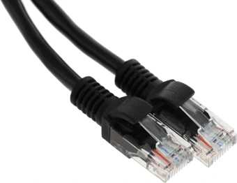 Патч-корд Premier PP12-1M/BK 1000Гбит/с UTP 4 пары cat.5E CCA molded 1м черный RJ-45 (m)-RJ-45 (m) - купить недорого с доставкой в интернет-магазине