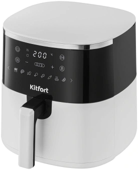 Аэрогриль Kitfort КТ-8157 4.2л 1500Вт белый/черный - купить недорого с доставкой в интернет-магазине