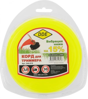 Леска для садовых триммеров DDE 644-818 d=3мм L=30м - купить недорого с доставкой в интернет-магазине