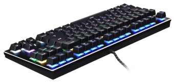 Клавиатура SunWind SW-K900G механическая черный USB Multimedia for gamer LED (1422332) кабель 1.8м - купить недорого с доставкой в интернет-магазине