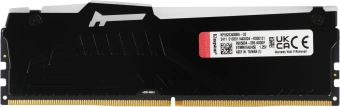 Память DDR5 32GB 5200MHz Kingston KF552C40BBA-32 Fury Beast Black RGB RTL Gaming PC5-41600 CL40 DIMM 288-pin 1.25В dual rank с радиатором Ret - купить недорого с доставкой в интернет-магазине