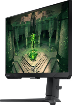 Монитор Samsung 25" Odyssey G4 S25BG400EI черный IPS LED 16:9 HDMI полуматовая HAS Piv 400cd 178гр/178гр 1920x1080 240Hz G-Sync FreeSync Premium DP FHD 4.5кг - купить недорого с доставкой в интернет-магазине