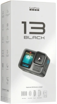 Экшн-камера GoPro Hero 13 1xCMOS 27.6Mpix черный - купить недорого с доставкой в интернет-магазине
