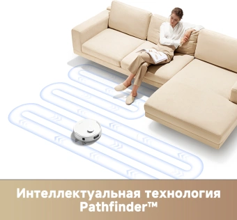 Пылесос-робот Trouver E20s Pro белый - купить недорого с доставкой в интернет-магазине