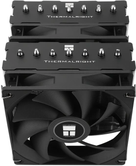 Устройство охлаждения(кулер) Thermalright Phantom Spirit 120 SE Soc-AM5/AM4/1200/1700/1851 серебристый/черный 4-pin 25.6dB Al+Cu 765gr Ret (PS120-SE) - купить недорого с доставкой в интернет-магазине