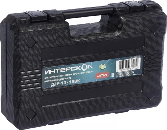 Дрель-шуруповерт Интерскол ДАУ-13/18В без АКБ и ЗУ аккум. патрон:быстрозажимной (кейс в комплекте) (574.0.0.70) - купить недорого с доставкой в интернет-магазине