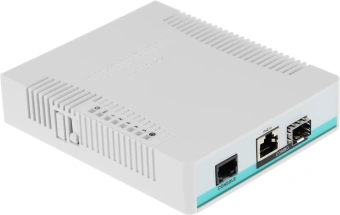 Коммутатор MikroTik CRS106-1C-5S (L2) 1xКомбо(1000BASE-T/SFP) 5SFP управляемый - купить недорого с доставкой в интернет-магазине