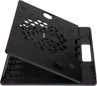 Подставка для ноутбука Buro BU-LS130 15.6" 280x250x15мм 520г металл/пластик черный - купить недорого с доставкой в интернет-магазине