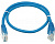 Патч-корд cat.5E stranded molded 0.5м синий RJ-45 (m)-RJ-45 (m)