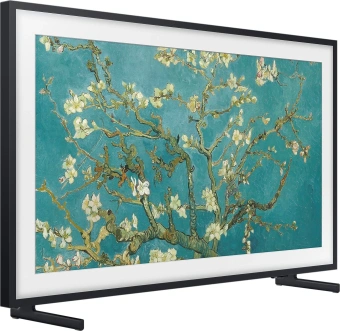 Телевизор QLED Samsung 32" QE32LS03CBUXRU The Frame черный/серый FULL HD 60Hz DVB-T2 DVB-C DVB-S2 USB WiFi Smart TV (RUS) - купить недорого с доставкой в интернет-магазине