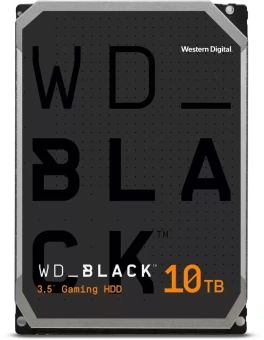 Жесткий диск WD SATA-III 10TB WD102FZBX Desktop Black (7200rpm) 512Mb 3.5" - купить недорого с доставкой в интернет-магазине