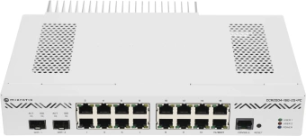 Маршрутизатор MikroTik CCR2004-16G-2S+PC 10/100/1000BASE-TX/SFP/SFP+ белый - купить недорого с доставкой в интернет-магазине